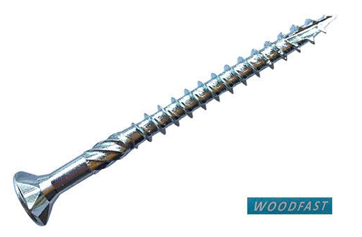 woodfast hardhoutschroef rvs torx 4,5x40mm 200st Nu, bij uw voordeligste online houthandel, Bijleveld Hout.