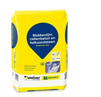 beamix blokkenlijm 365 25kg
