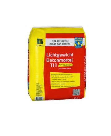 Beamix betonmortel lichtgewicht 111- 18kg  Nu, bij uw voordeligste online houthandel, Bijleveld Hout.