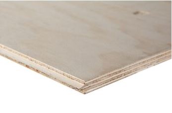 underlayment radiata floor 7-laags cp/c tong en groef 18x1220x2440