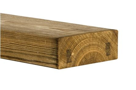 vuren c geschaafd 75x175x3600 mm  druk geimpregneerd Nu, bij uw voordeligste online houthandel, Bijleveld Hout.