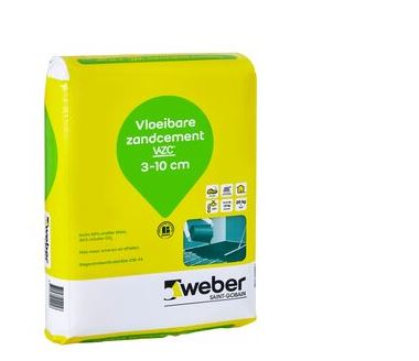 weber.floor vloeibare zandcement 20kg